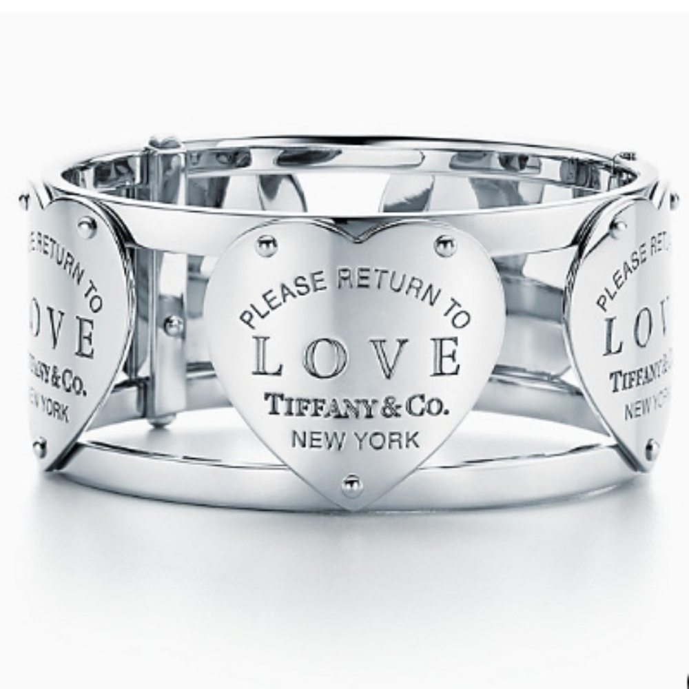 💙Tiffany &Co Love Hinge cuff💙